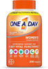 ONE A DAY Womens Complete Daily Multivitamin, 200 Count - Vitamin A, B, C, D, E, Calcium, Magnesium, Immune Support