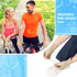 Woanger 2 Pairs Seamless Lymphedema Compression Gloves 20-30 mmHg Fingerless Gloves