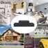 Big Sponge - Made in Europe, 3 Pack Black, Extra Large Odorless Commercial Sponge for All Purpose Cleaning