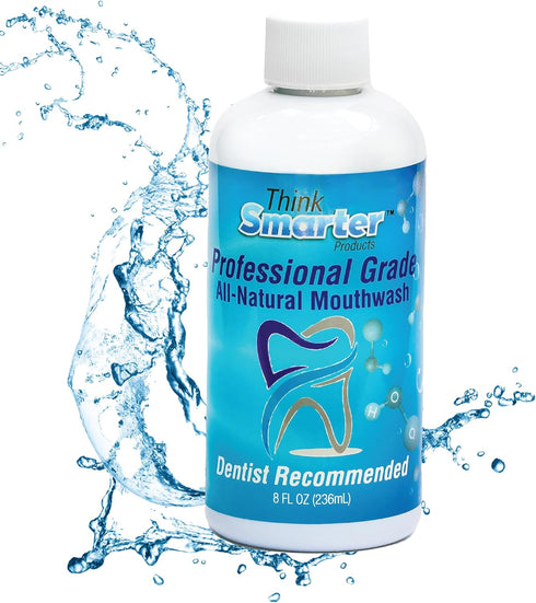 Professional Grade Mouthwash, Alcohol-Free Oral Care for Bad Breath, 8 Oz, Dentist Recommended