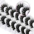 Losha False Lashes - Super Fluffy Faux Mink Eyelashes, Dramatic Long and Full Fake Eyelashes, 7 Pairs Pack