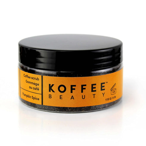 Pumpkin Spice Coffee Scrub - Exfoliating Body and Face Scrub for Naturally Radiant Skin - 4 Oz