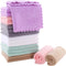 Sunny zzzZZ 18 Pack Microfiber Cleaning Cloth, Super Absorbent 10 × 10 Inch Reusable Rags, Fast Drying (Multicolor)