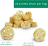Natural Loofah Slices for Soap Making, 20 Pack, Organic Loufa Cuts, Bulk Luffa Supplies