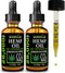 GreenIVe Hemp Drops 28,000mg - Organically Grown Pure Hemp Oil Drops, Vegan Omegas, Natural Potent Results (2 Pack)