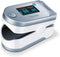 Beurer Bluetooth Digital Fingertip Pulse Oximeter, Blood Oxygen Saturation & Pulse Rate Monitor with Accessories, 1