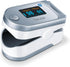 Beurer Bluetooth Digital Fingertip Pulse Oximeter, Blood Oxygen Saturation & Pulse Rate Monitor with Accessories, 1