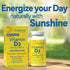 Sunshine D3 25mcg 1000 K2 Vitamin IU with Vitamin
