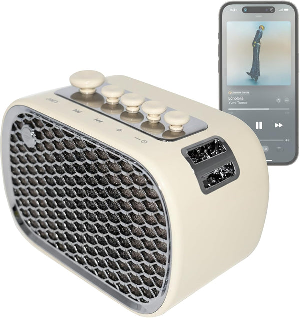 MZYSKJ 4 in 1 White Noise Machine & Gentle Bass Bluetooth Speaker, Sleep