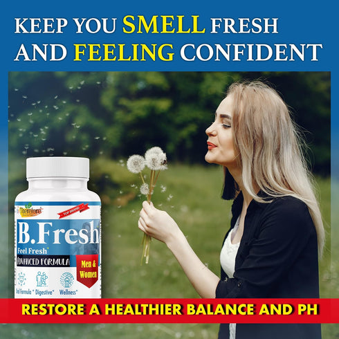 Therefore B. Fresh Oral Health Probiotics for Bad Breath Support, Dental Probiotic Mouth Probiotics - 120 Capsules