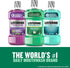 Listerine Freshburst Antiseptic Mouthwash, Kills 99% of Germs, Spearmint, 1 L, ADA Accepted