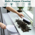 Zubebe 6 Pcs Mini Dustpan and Brush Set, Portable Hand Broom and Dustpan for Home, Office, Kitchen, Table, Floor