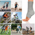 LUODAKA Ankle Compression Sleeve, Foot Compression Sleeve, Soft and Breathable Foot Sleeves, Foot Pain Relief Socks