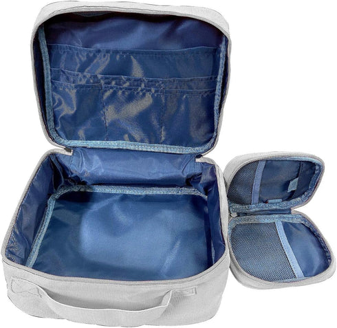 paerma Empty First Aid Bags, Travel Medical Supplies Organizer, Insulated Medicine Bag for Family Outdoors, Green