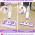Spray Mops for Hardwood Floor Cleaning, Wood Floor Mop with Washable Mop Pads, Microfiber Spray Mop Head Fit for Disposable Dry Wet Sweeping Refills Cloths, Dust Mops for Laminate Tile Floor Cleaning