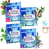 Nasal Dilator Clips, 4-Scent Variety Pack (Peppermint, Wintergreen, Cinnamon, Lavender), 8 Count for Instant Relief