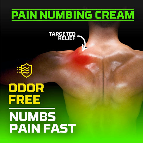 Dragon Maximum Strength Pain Relief Numbing Cream with Lidocaine, 2.7 Ounce