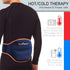 LotFancy Gel Ice Pack for Back Injuries, 2pcs Hot Cold Packs with Wrap for Lower Back, Belly, Waist, Hip Pain Relief