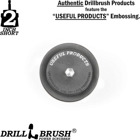 Drill Brush - Grout Cleaner - 2-inch Diameter Round Spin Brush Set for Kitchen Accessories and Carpet Cleaning