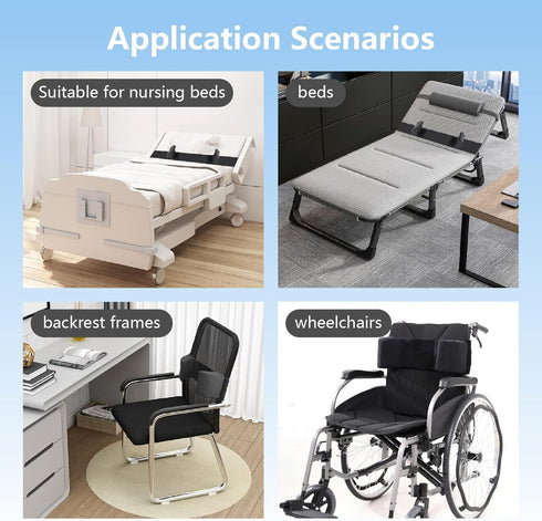 SGTMATCY Lateral Support for Wheelchair Lateral Support Cushion with Adjustable Side Panels for Wheelchairs,Wheelchair