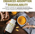 1500 MG Palmitoylethanolamide with Luteolin 98% & Turmeric, High Absorption Micronized Pea Supplement, 60 Tablets, USA