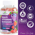 Multivitamin Gummies - Nature's Daily Gummy Multivitamins for Adults with Vitamins A, C, E, B6, B12 - 120 Gummies