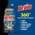 Drano Dual-Force Foamer Drain Clog Remover and Cleaner, 17 oz for Shower or Sink Drains