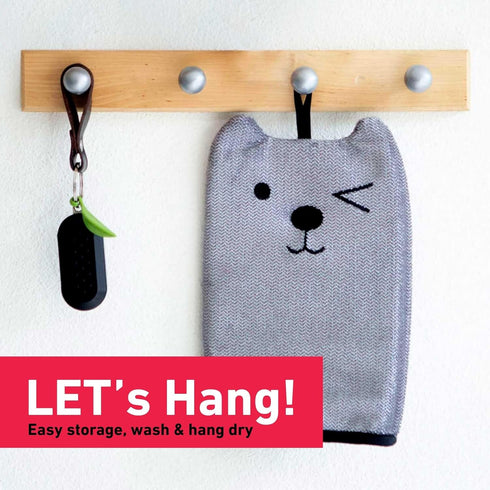 Pet Hair Removal Glove - Reusable Cat and Dog Hair Brush Glove, Fur and Lint Remover for Car Seat, Clothes, Furniture,