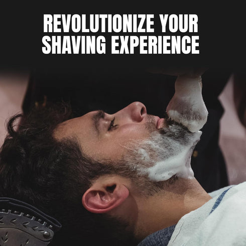 Sandalwood Shaving Soap for Men - 2.25 oz - Creates Perfect Lather - Moisturizes & Protects for Smooth Shaves