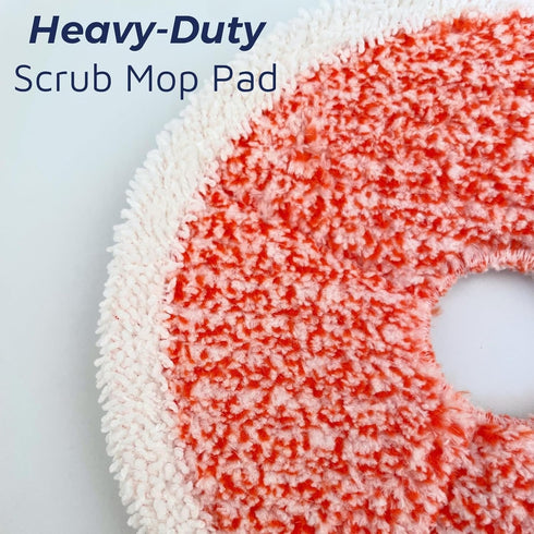 6 Count Mop Replacement Pad Compatible with Bissell SpinWave + Vac Spin Mop (6pack for Deep Clean)