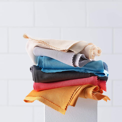 E-Cloth 4-Pack Glass Polishing Cloth, Sustainable Microfiber Window and Mirror Cleaner Wipes, Washable and Reusable