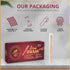 Pack of 3 Miswak Sticks with Holder, Natural Chewing Sticks for Teeth Whitening and Oral Health
