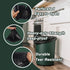 PeakPick 13 100 Count (23 29) Home Compostable Trash Bags Gallon, Tall Kitchen Garbage Bags x Black, Extra Strong Food