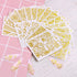 KISSBUTY Metallic Flowers & Vine Nail Decals, 20 Sheets 3D Flower Lace Adhesive Stickers, Gold Floral Nail Decor