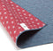 TAYU-TAFU FUROSHIKI Wrapping Cloth, Reversible Cotton, Navy Blue/Deep Red
