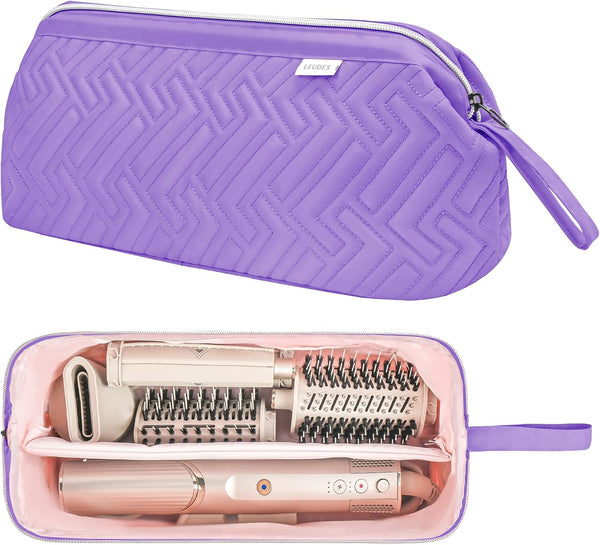 Leudes Hair Tools Travel Bag for Shark Flexstyle, Portable Carrying Case for Hair Air Wrap Dryer, Waterproof Organizer