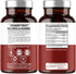 Number One Nutrition Premium D Mannose with Cranberry and Hibiscus, Max Strength 1350mg, 120 Capsules