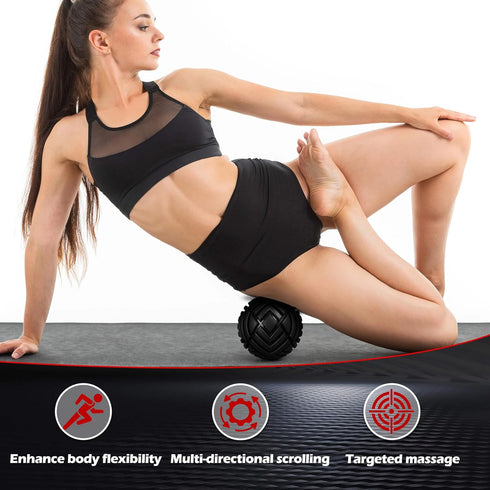 TETOP 3.15in, Fitness Muscle Massage Ball, Therapy Ball for Trigger Point Massage, Trigger Point Ball for Myofascial