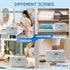 Travel Makeup Bag, Large Cosmetic Toiletry Bag Organizer with Handle, Soft Makeup Brush Holder for Women and Girls