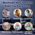 Volocatilly 7.4oz Mushroom Hot Cocoa with Magnesium Glycinate, Reishi, L-Theanine, Ashwagandha, Lemon Balm, Lavender