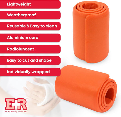 Ever Ready First Aid Universal Aluminum Splint, 24 Inch Rolled, 1