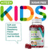 Probiotic Gummies for Kids - 2 Billion CFUs - Probiotics Kids Constipation Relief, Natural Immune & Digestive Health Support - Vegan, Gelatin Free, GMO Free - Tasty Chewable Raspberry Flavored Gummy