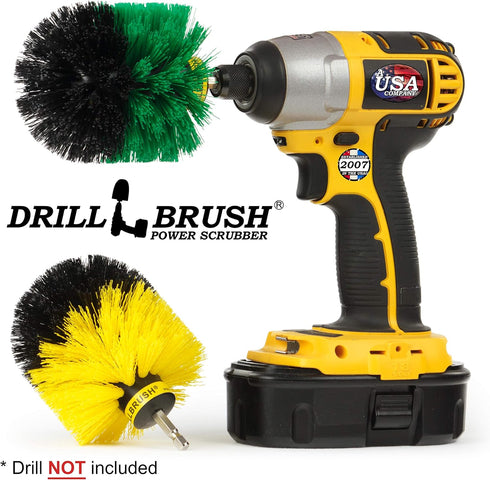 Kitchen Accessories - Pots and Pans Set, Spin Brush Kit, Grout Cleaner, Cleaning Supplies for Bathroom and Soap Scum