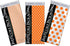 Flexicore Packaging Pin Stripe & Polka Dot Gift Wrap Tissue Paper, 15 Inch X 20 Inch, 30 Sheets, Orange