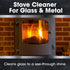 Furniture Clinic Stove Glass & Metal Cleaner - Removes Soot & Dirt from Glass & Metal, 500ml