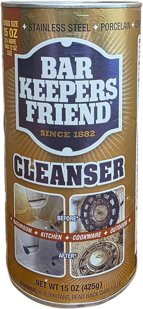 SERVAAS LABS INC 15 OZ Bar Keepers Friend Cleanser & Polish: