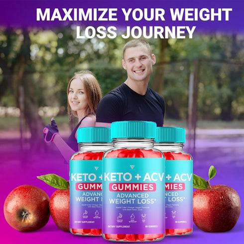 Gummies Gummies (1 Pack 60 Gummies) Fyvus Apple Cider Vinegar Supplement Daily Digestive Health & Gut Wellness Support