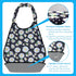 WISE BIBS 17x30 Premium Adult Bibs for Seniors & Elderly - Large, Heavy Duty, Waterproof PVC Layer, Washable, Crumb