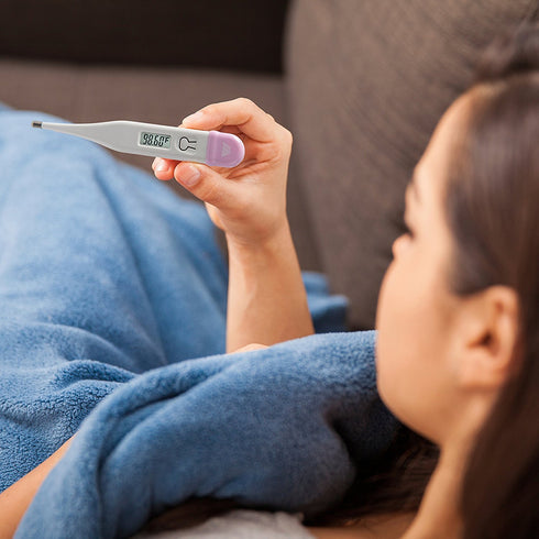 MABIS Digital Basal Body Thermometer for Ovulation, Fertility, Period Tracking, Oral Use Only