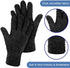 Bencailor 6 Pairs Microfiber Dusting Gloves, Dusting Cleaning Gloves for Plants, House Blinds, Car Dust Mitt, Black,